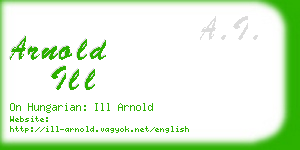 arnold ill business card